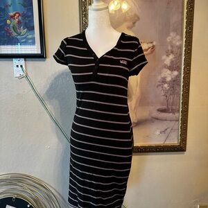knee length dresses for ladies Vans - Benton Cami Black main image 0